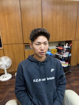 ありとみ スペインカールx前髪あげ