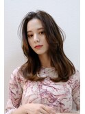 顔まわりレイヤー×大人くびれヘア
