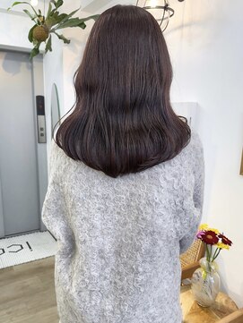 イコ 表参道原宿(ico) ラベンダーカラー イルミナカラー 暖色系