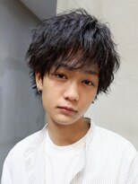 ルーツ(ROOTS) ゆるツイストパーマでつくるショートウルフ