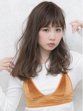 キャロル(CAROL) セミロングのデジタルパーマ
