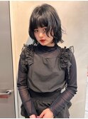 【KASUMI天神美容室】ボブレイヤー×暗髪
