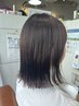 カット＋白髪染めカラー＋頭皮/髪質改善スパ/13200