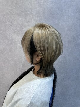 アッシュ 大森店(Ash) ウルフカット／インナカラー