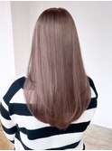 ロング顔周りレイヤーおくれ毛美髪_ba537711