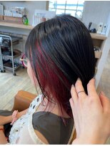 ビズヘアー プチ(bisou hair petit) インナーカラー