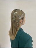 卒業式ヘアセット