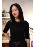 【mai】ナチュラルモードの艶レイヤースタイル
