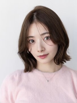 ドットハリス(.Hallis) レイヤーボブ/レイヤーカット/くびれレイヤー/韓国風ヘア