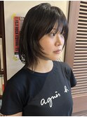 動きと軽さで魅せるレイヤーボブ［中目黒/レイヤーボブ/ボブ］