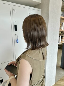 プリンプ トータルビューティ(PRIMP.total beauty) オリーブベージュ/ぱつっとボブ/結べるボブ