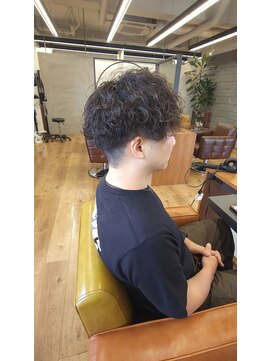 ラミール クオリティオブライフ(lamiell Quality of life) メンズパーマ/波巻きパーマ/メンズカット/ツイストスパイラル