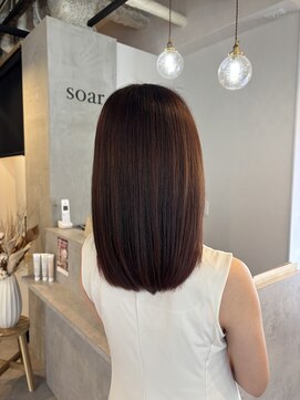 ソア(soar) ピンクブラウン