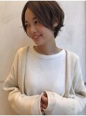 【顔タイプ】顔タイプフレッシュ×垢抜けショートボブ