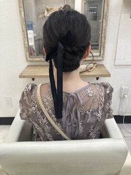 プティクローシェ バイ クオーレ(petite cloche by CUORE) アップスタイル