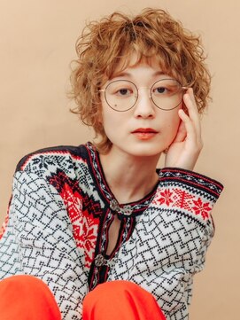 イーストハムヘッドショップ(EAST HAM head shop) くせ毛風くるくるパーマ