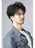 ツーブロック刈り上げ爽やか大人