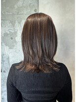 シーインフィニート 銀座店(C∞)&nbsp;ロブ/外ハネ/レイヤーボブ/オリーブカラー【銀座/築地/新富町】