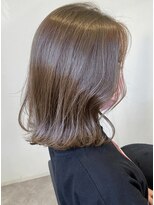 オルバイマグ(oru by mag)&nbsp;透明感ショコラグレージュ◎ブリーチなし暗髪くびれミディ