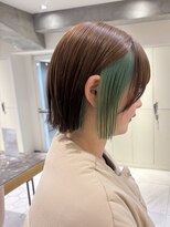 ワン 横浜(ONE005) point green color..