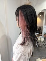 マリン(Marine)&nbsp;20代30代ペールピンクイヤリングインナーカラー