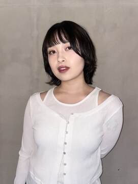 ヘアサロン エン(hair salon en.) レイヤーボブパーマ