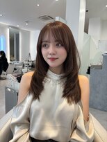 シティーバイローウェ 表参道(City/louwe)&nbsp;ミディアムレイヤー／ヘーゼルベージュ