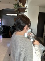 ビジョルノ つくばみどりの店(Begiorno) 20代30代40代前下がりストレート小顔補正立体カット