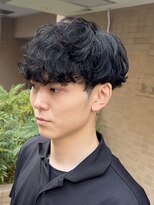 シーク 八王子(CHIC) 刈り上げマッシュ×無造作パーマ【八王子】