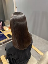 ワンデイ 表参道(oneday)&nbsp;オリーブブラウン◎｜やわらか艶のロングヘア