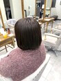 ヘアーワークス ボナ ウニクス店(HAIR WORKS bona) 乾かすだけでまとまるボブが得意です!是非お任せ下さい!