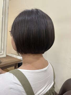 トータルビューティーサロン プリエ(prier) ノンジアミンカラー丸みショート