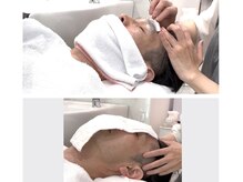 シルク(Silk)の雰囲気（気持ちいい！顔そりの後はフェイスマッサージでウトウト・・・♪）