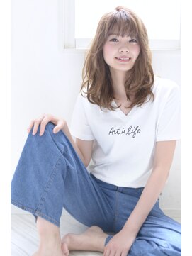 エルフォ(elfo) 【elfo】アレンジ簡単ヘアースタイル ゆるふわパーマ ミディアム