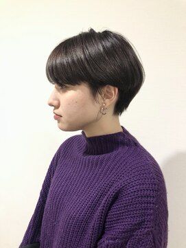 ファースト 仙台店(first) 【松根ショート】大人かわいいマニッシュショート×ブランジュ