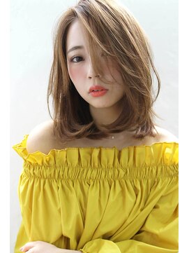 ラエティス(Laetus) ナチュラル3Ｄカラー×縮毛矯正愛されボブディ【Laetus】