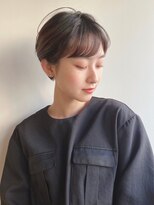 ヌイ 横浜(nui)&nbsp;コンパクトショート_ラベージュダークアッシュクールショート