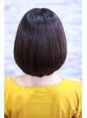 極細ハイライトで白髪染め