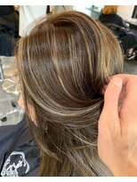 サロンドミルク 溝の口店(salon de MiLK) 20代30代40代/かきあげスタイルベージュカラーハイライト!