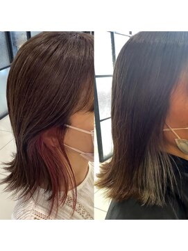 ラック 辻堂(LUCK) イヤリングカラーでイメージも変わります!