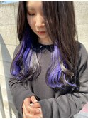 ブルーバイオレット×ロング