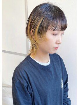 イル(ill) ウルフヘア ケアブリーチ イエローカラー