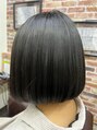 ヘアープレイスルシア(Hair Place Lucia) パツっとボブスタイル。ナチュラルな縮毛矯正でお手入れ楽チン!
