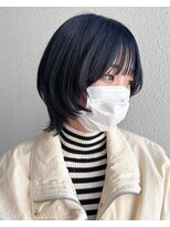 リーフェ バイアルティナ(Rife by artina)&nbsp;マリンブルー_ミニウルフ_ブルーサファイア_マッシュウルフ2