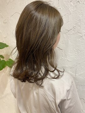 ルーツヘアーガーデン(Roots hair garden) #ベージュカラー#イルミナカラー#クリアベージュ