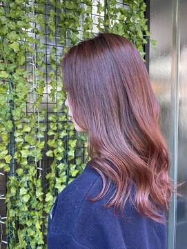 エイル(aell) ピンクブラウン