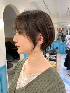 ロンドソレイユ 池袋(Lond soleil) ショート/前髪カット/レイヤーカット/黒髪/髪質改善[池袋]