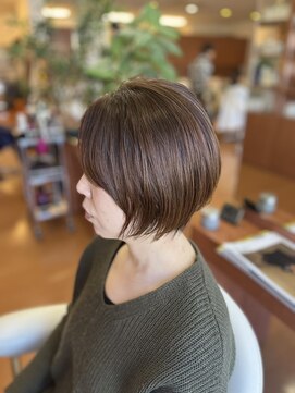 スタジオフィット(STUDIO FITTO) 縮毛矯正×ショートボブ