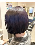 ［-tre-］王道ボブ×バイオレットカラー