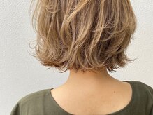 《ダブルカラー》透明感抜群なカラーリング